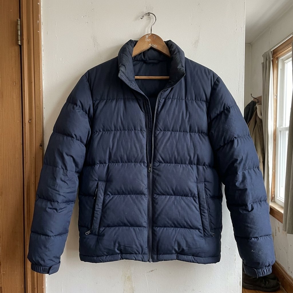 Daunenjacke navy, warm Bild 1
