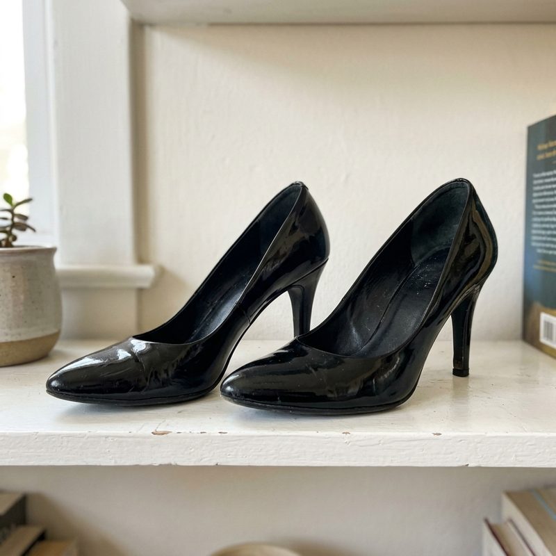 Pumps schwarz, klassisch