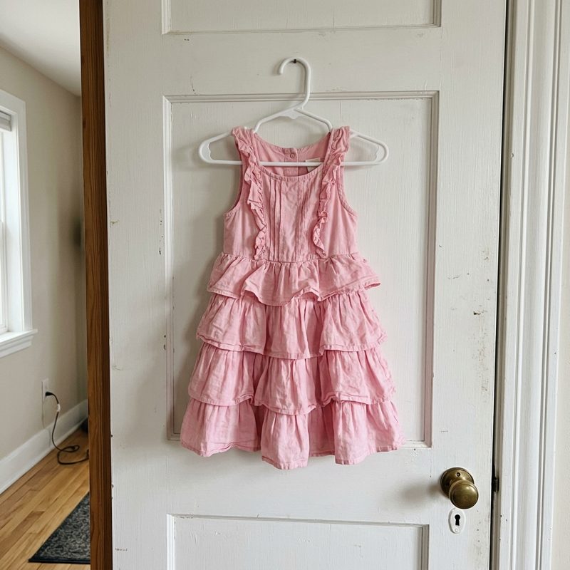 Festliches Mädchenkleid rosa, Gr. 110