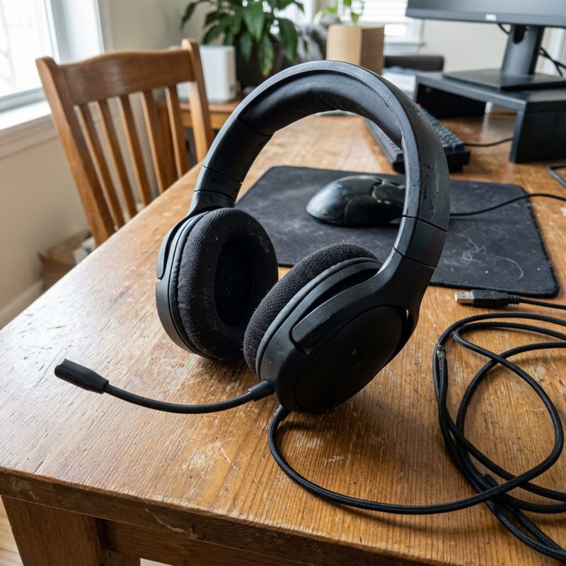 Gaming-Headset mit Mikrofon
