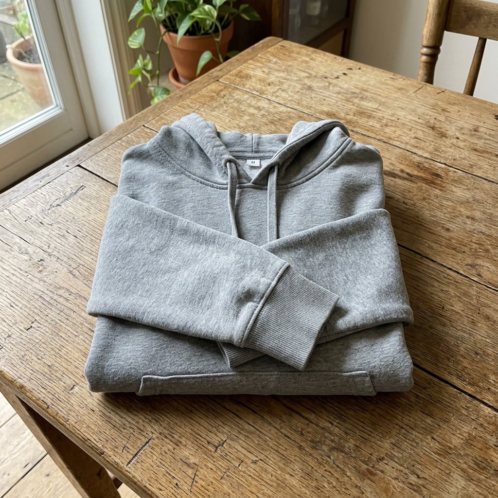 Hoodie grau, unisex Bild 1