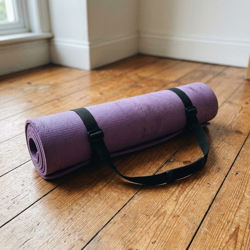Yogamatte mit Tragegurt